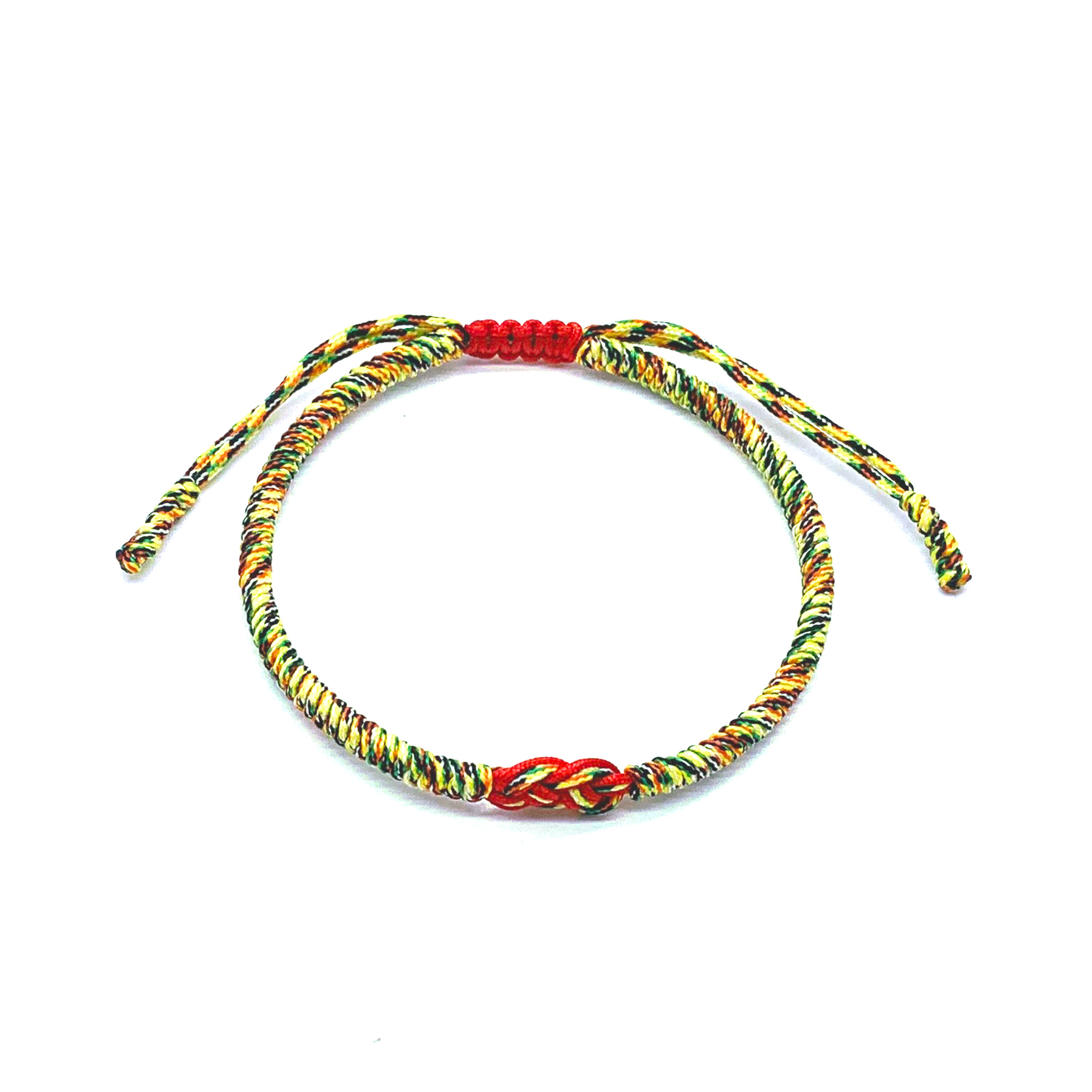 MULTICOLOR MIX RED INFINITY BRACELET