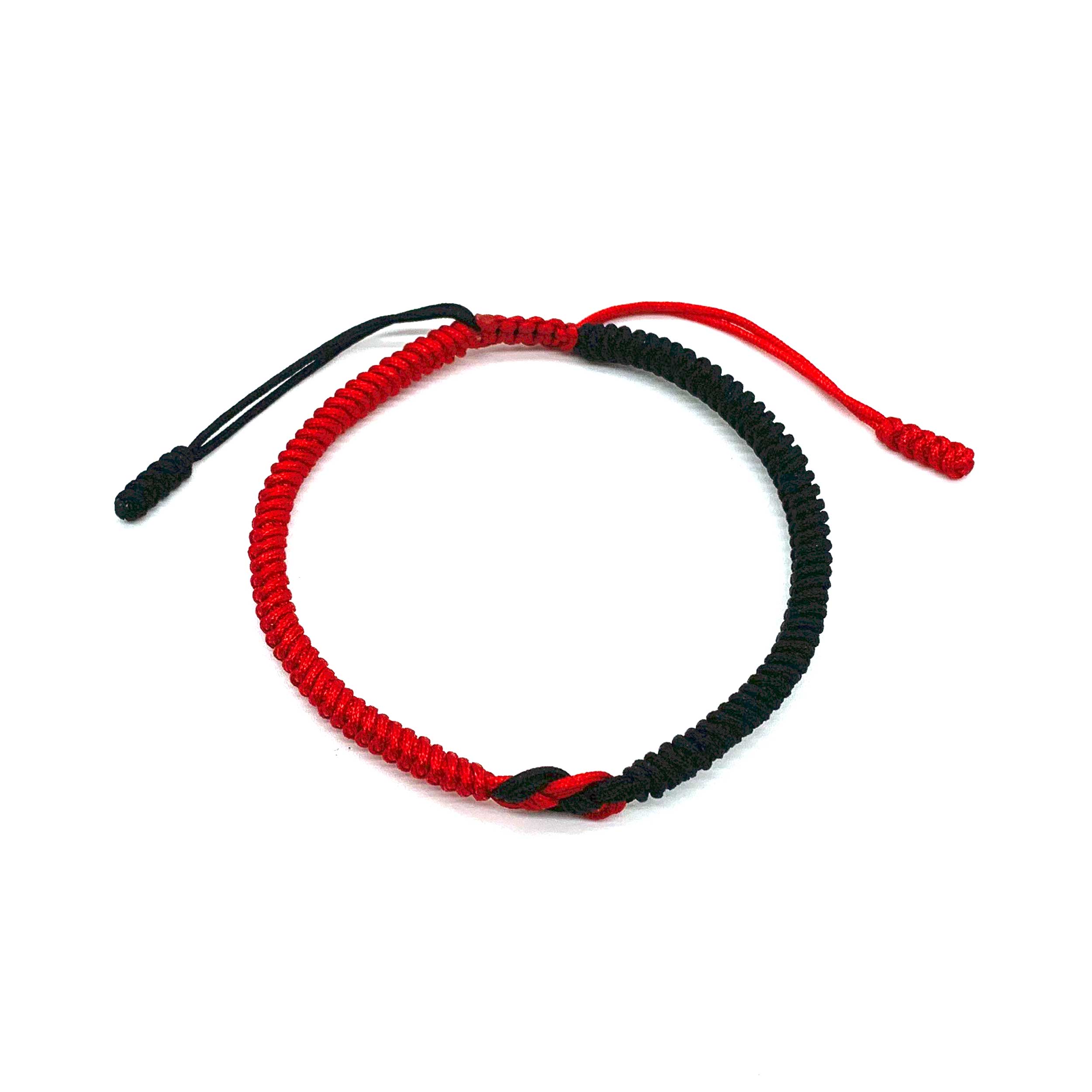 RED MIX BLACK INFINITY BRACELET